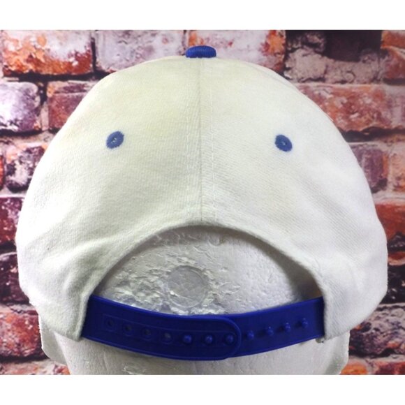 Kentucky Speedway White & Blue Adjustable Baseball Cap With Embroidered Logo - Picture 3 of 6